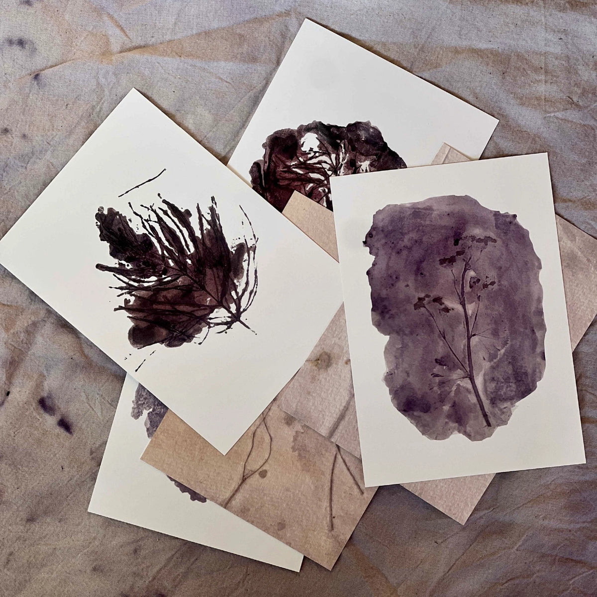 Plant in print - wenskaarten